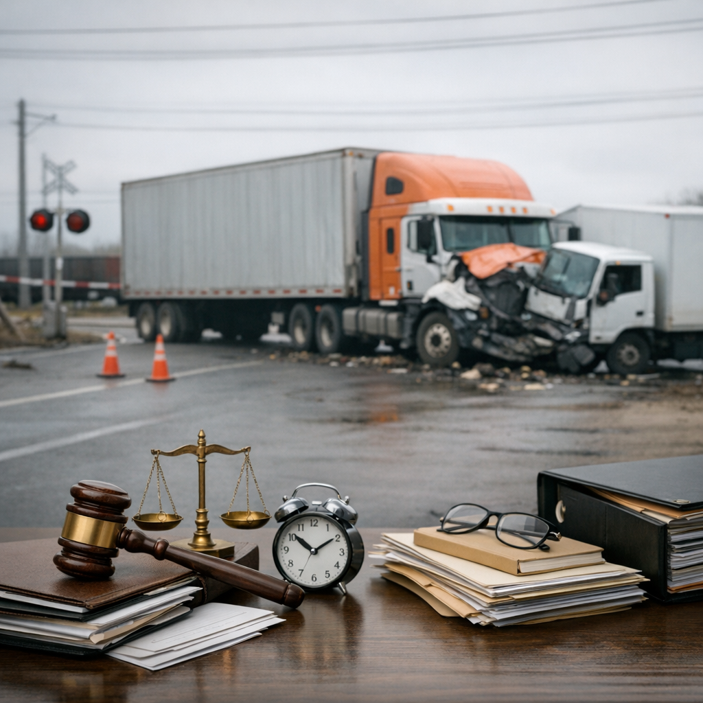 delays truck injury case illustration for What causes delays in truck injury cases