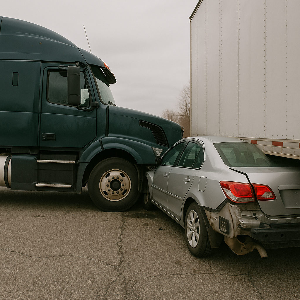 Illustration of What Happens During Secondary Claim Review Truck