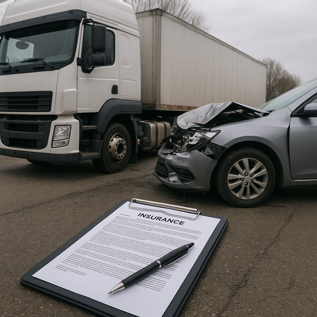 insurance role truck injury illustration for What role insurance plays in truck injury cases